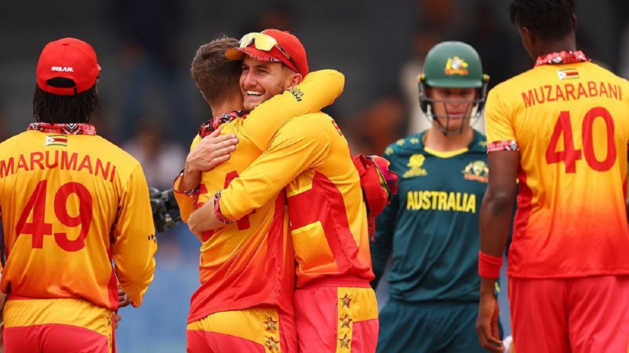 অস্ট্রেলিয়াকে বিদায় করে সুপার এইটে জিম্বাবুয়ে